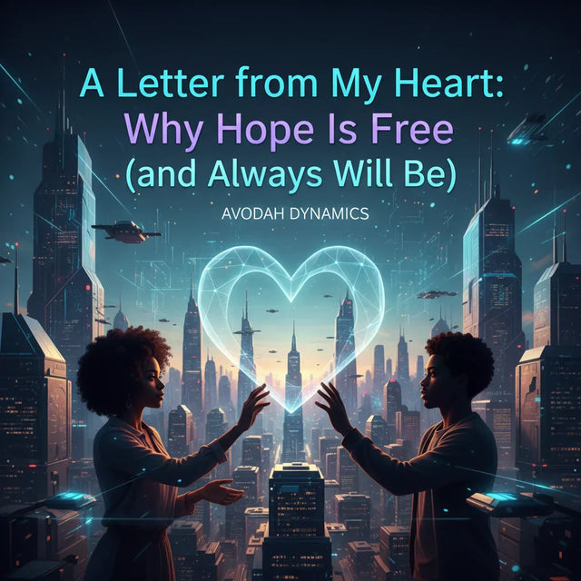 Heart-shaped hologram necklace symbolizing divine assignment in Christian coaching