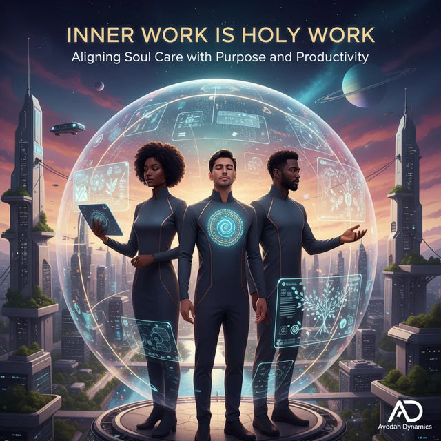 Futuristic space suit in Christian coaching for soul care