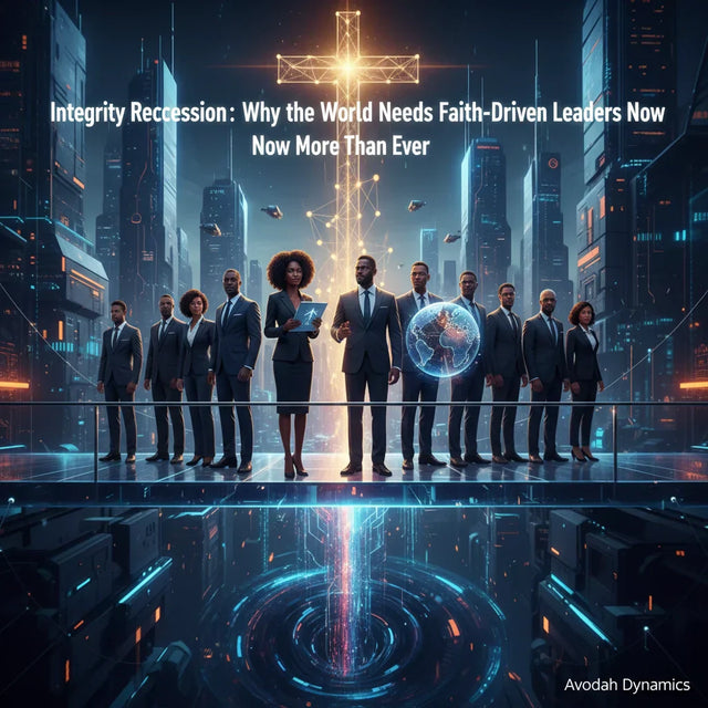 Black cross pendant for faith-driven leaders spiritual formation