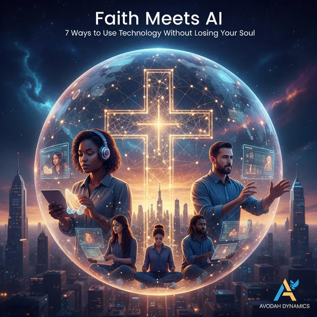 Cross-shaped pendant necklace aiding faith journey with silver and black accents