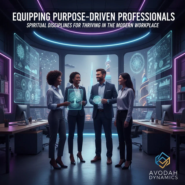 Neon brain hologram screen for purpose-driven professionals