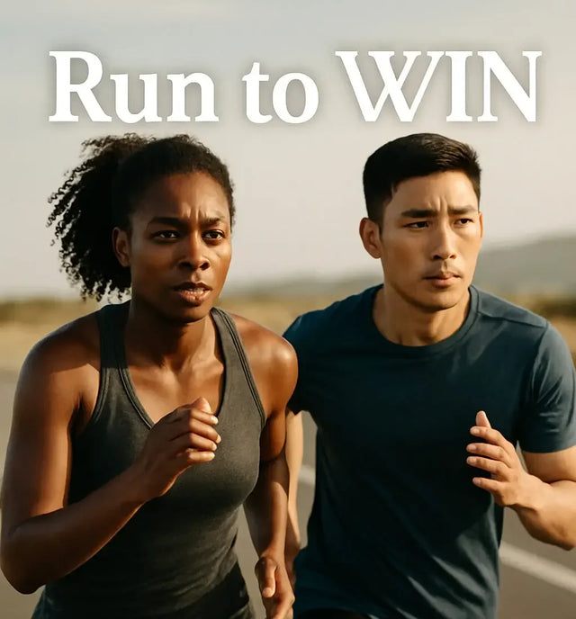 Two runners embodying Paul’s race leadership insights on road