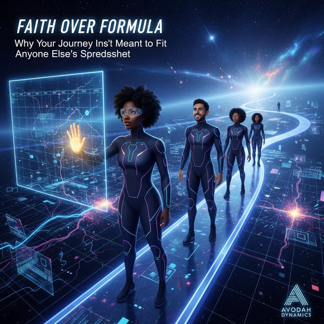 Faith Over Formula: Why Your Journey Isn't Meant to Fit Anyone Else's Spreadsheet - Avodah Dynamics