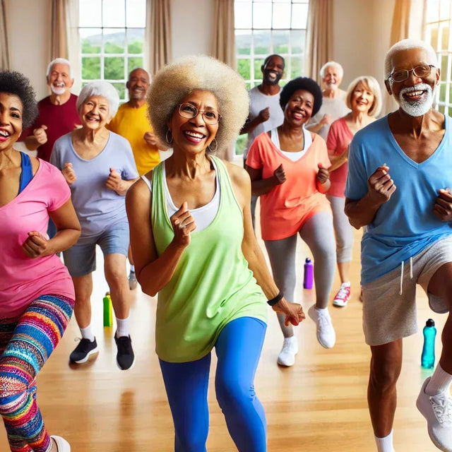 Finishing Strong: Seniors Shine in Inspiring Fitness Class - Avodah Dynamics