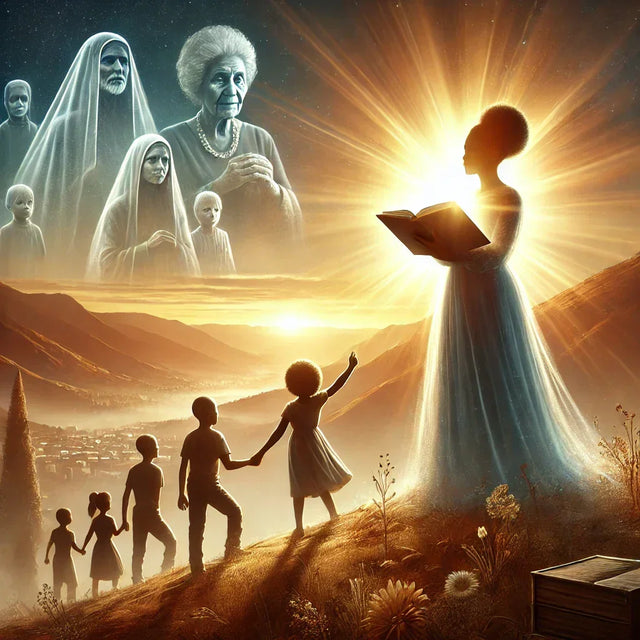 Spiritual guidance scene illustrating purpose-driven leadership and avodah dynamics.