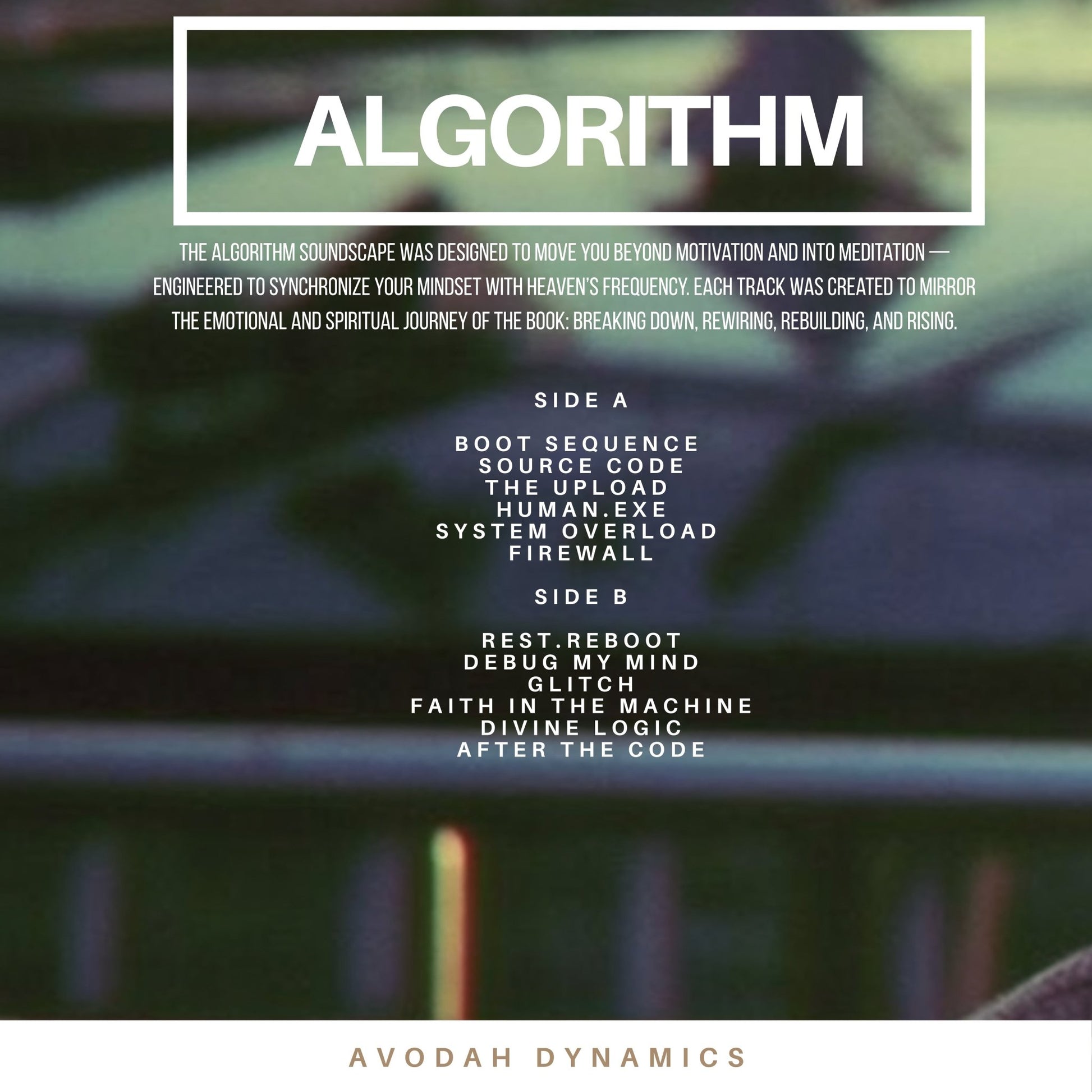 Algorithm Soundscape (Collector’s Digital Edition) - Avodah Dynamics