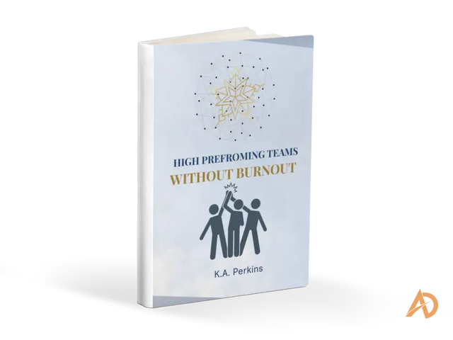 White hardcover book on building high-performing teams, Avodah Dynamics