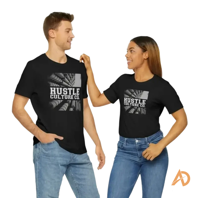 Futuristic Streetwear Tee From Hustle Culture - Avodah Dynamics