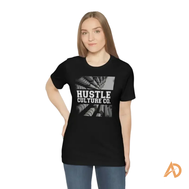 Futuristic Streetwear Tee From Hustle Culture - Avodah Dynamics