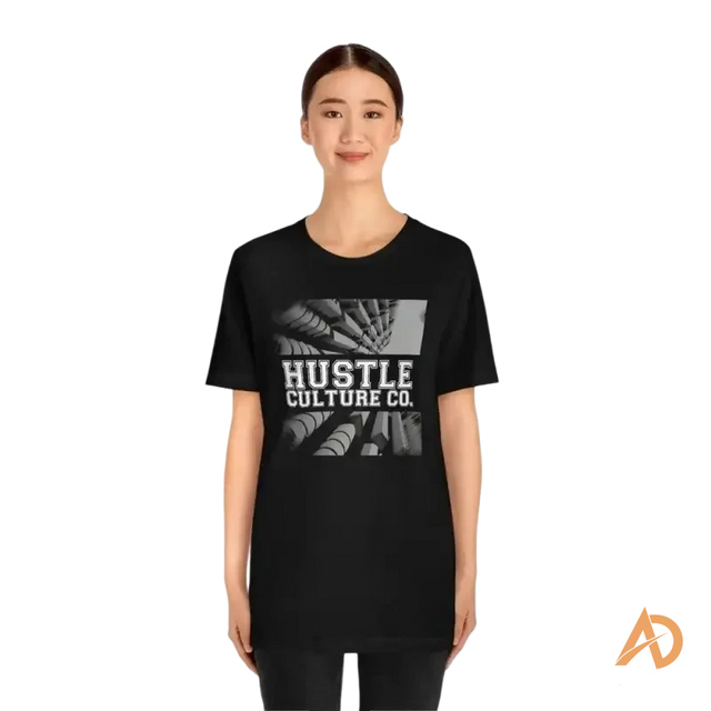 Futuristic Streetwear Tee From Hustle Culture - Avodah Dynamics