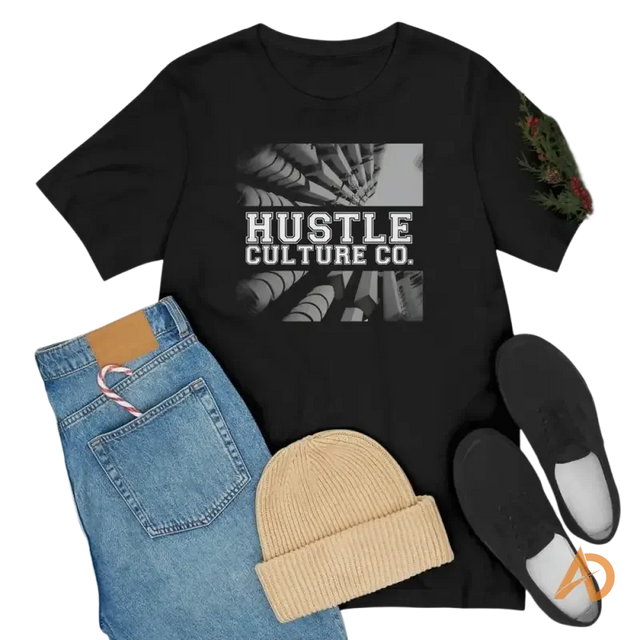 Futuristic Streetwear Tee From Hustle Culture - Avodah Dynamics