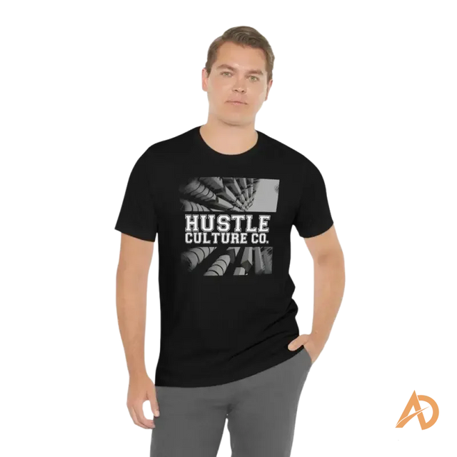 Futuristic Streetwear Tee From Hustle Culture - Avodah Dynamics