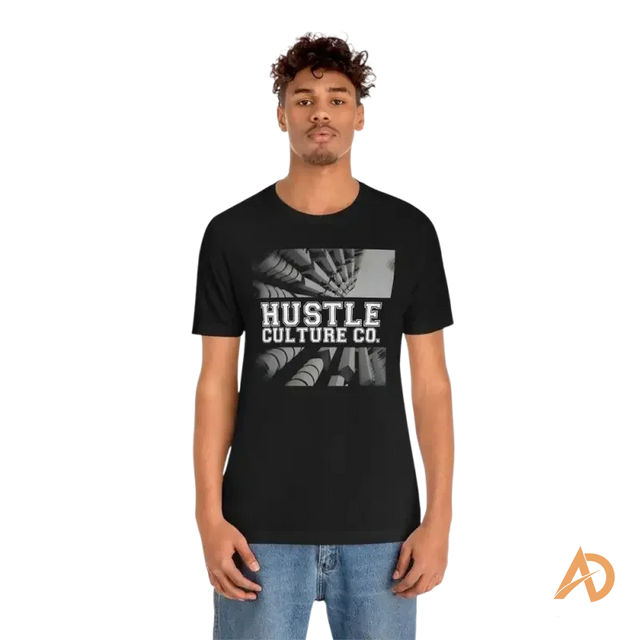 Futuristic Streetwear Tee From Hustle Culture - Avodah Dynamics