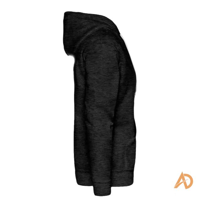 Side view of the premium city hustle hoodie, perfect for embracing urban style