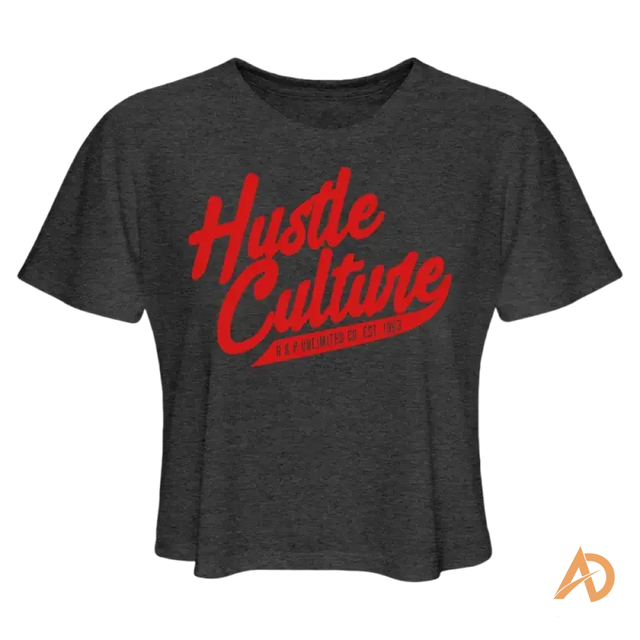 Hustle Culture Women's Cropped T-Shirt - Avodah Dynamics