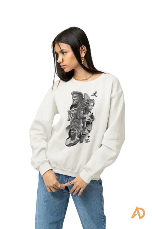 Kingdom Come Sweatshirt by Hustle Culture co in Organic Cotton - Avodah Dynamics