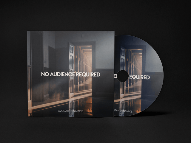 NO AUDIENCE REQUIRED - CD +Digital Download+Ebook - Avodah Dynamics