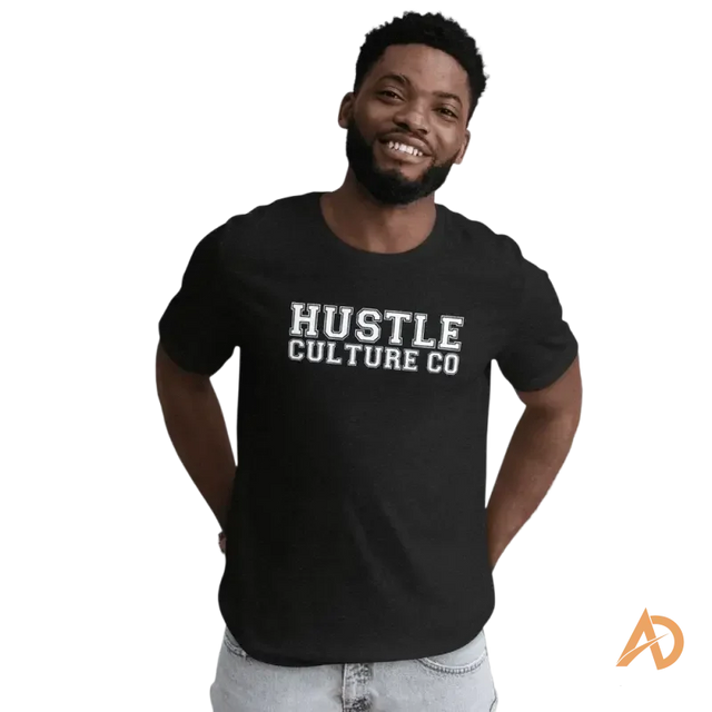 Varsity T-shirt by Hustle Culture - Avodah Dynamics