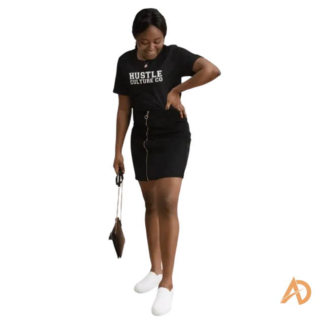 Varsity T-shirt by Hustle Culture - Avodah Dynamics