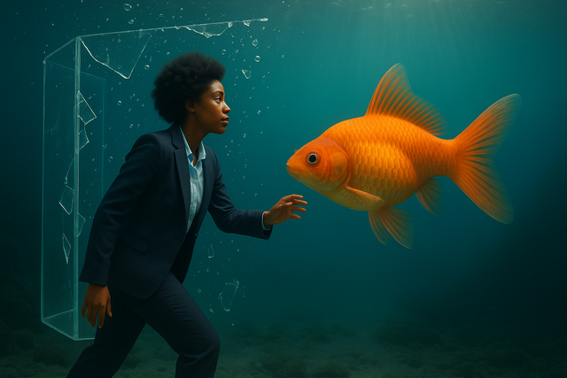 Big Fish, Small Tank: The Courage to Grow Beyond the Comfortable