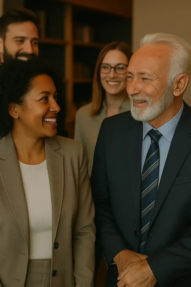 Classic brown leather jacket symbolizing emotional intelligence in leadership that builds trust.