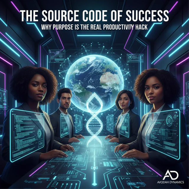 Neon blue circuit board desk mat for divine purpose and sacred flow