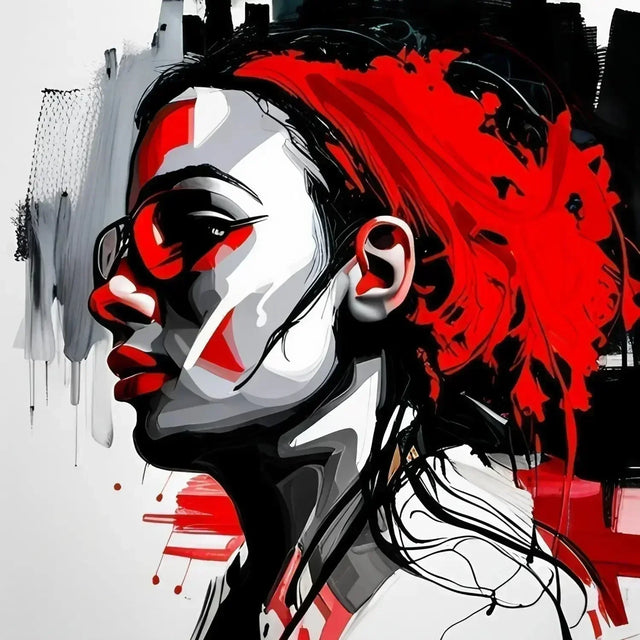 Red-haired woman embodying active listening in leadership potential