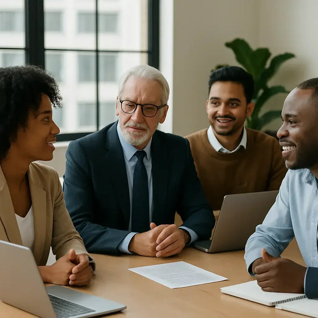 Silver laptop illustrating emotional intelligence in modern leadership