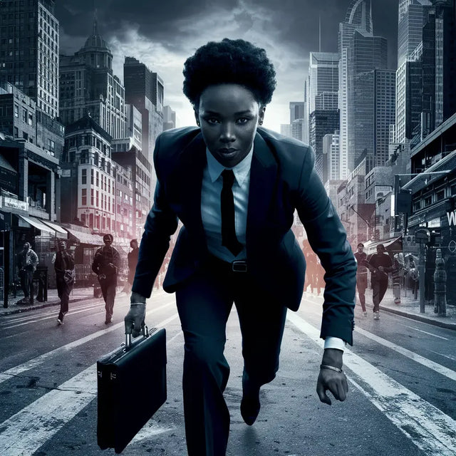 Movie poster in article on hustle culture’s impact on Black Americans