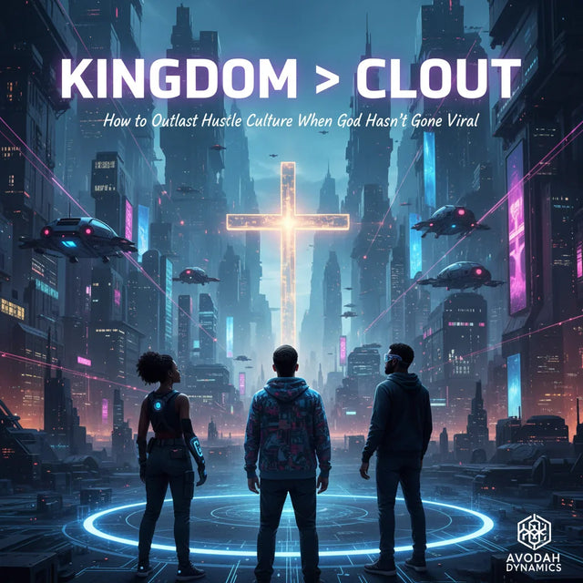 Neon cross light-up necklace for kingdom impact Christian coaching