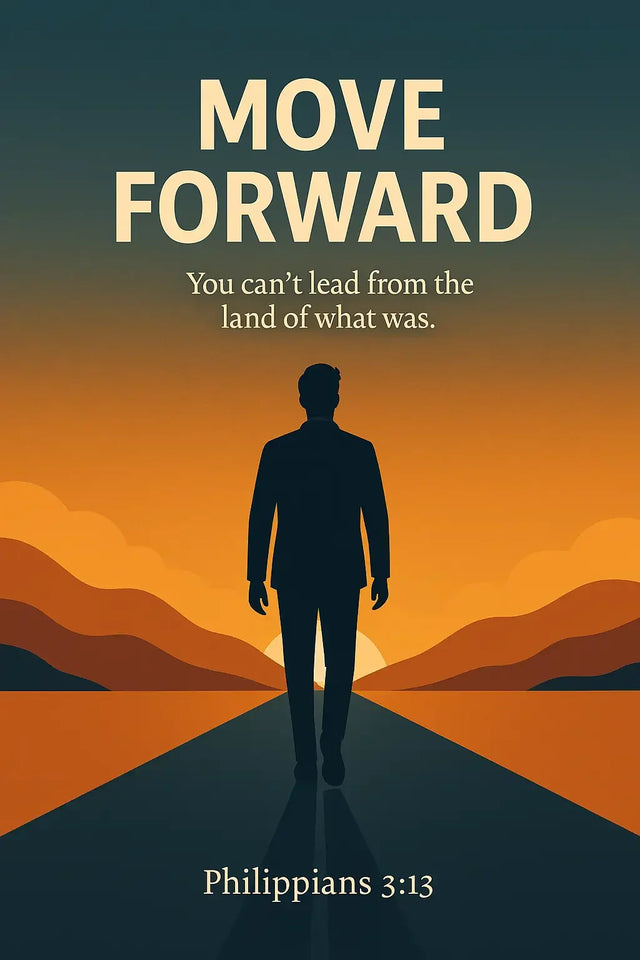 Silhouetted leader walking path to sunset, embodying leadership insight