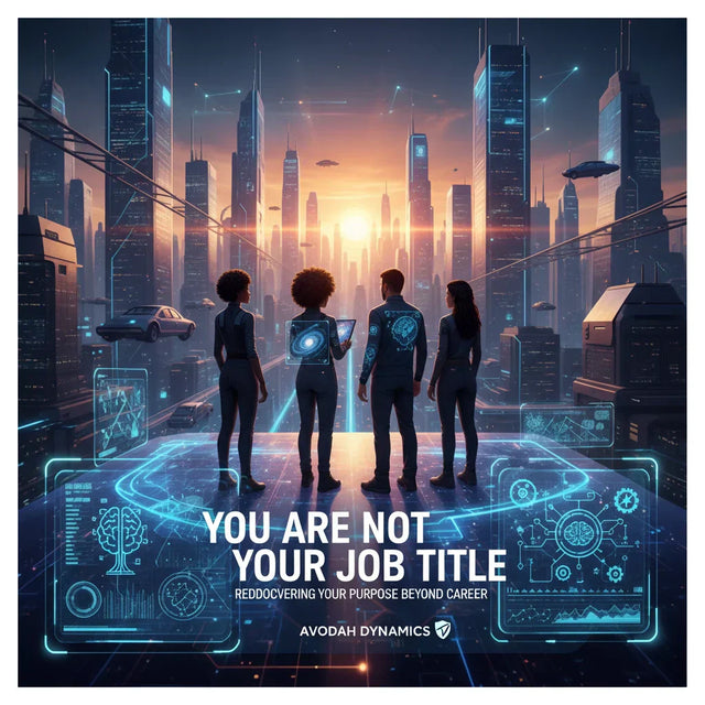 Futuristic cityscape with neon lights and true Christian leadership