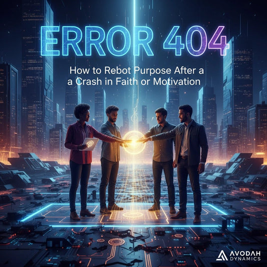 Error 404: How to Reboot Purpose After a Crash in Faith or Motivation - Avodah Dynamics