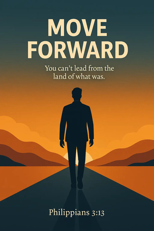 Silhouetted man walking on a path towards sunset symbolizing purpose-driven leadership insight