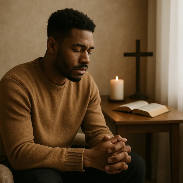 Brown wool sweater for reflective leadership in great leaders