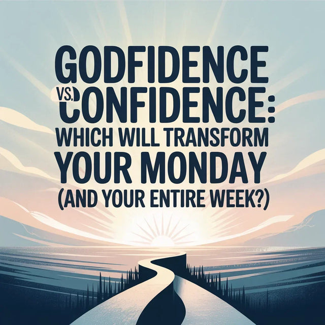 Road at sunset symbolizing God’s ability to transform your Monday morning and entire week