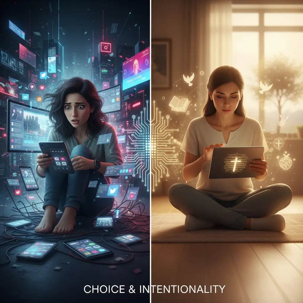 Sleek 12-inch black tablet for prayer time and spiritual growth on digital platforms