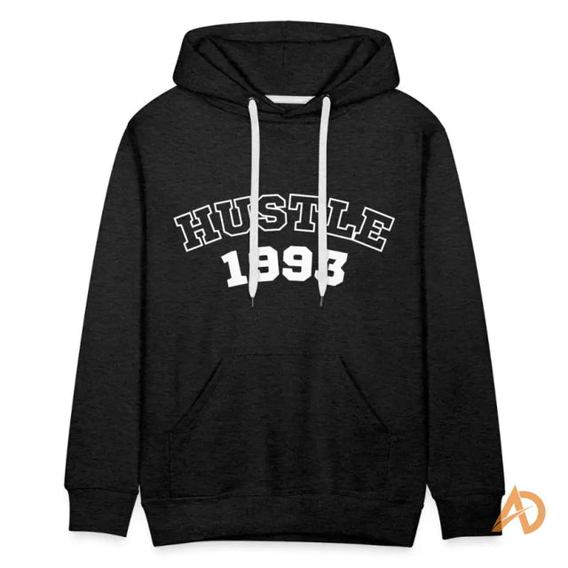 1993 Vintage Hustle Hoodie By Hustle Culture showcasing a hoodie vintage vibe and timeless spirit