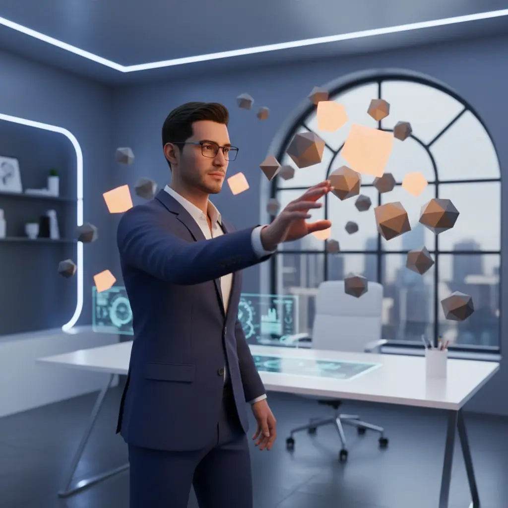 3D-printed geometric shapes revealing divine purpose source code