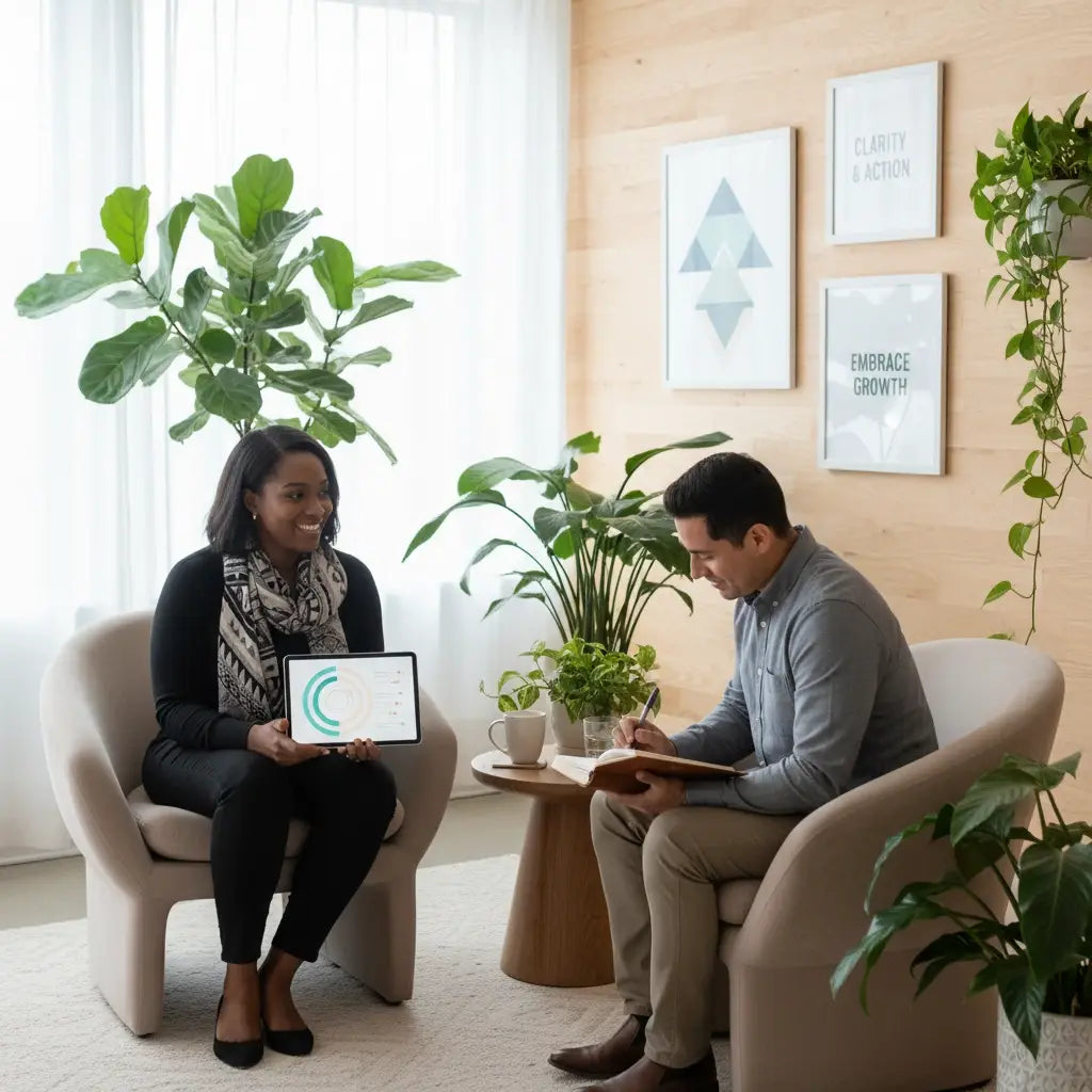 White Apple iPad Mini displaying biblical wisdom on god created purpose