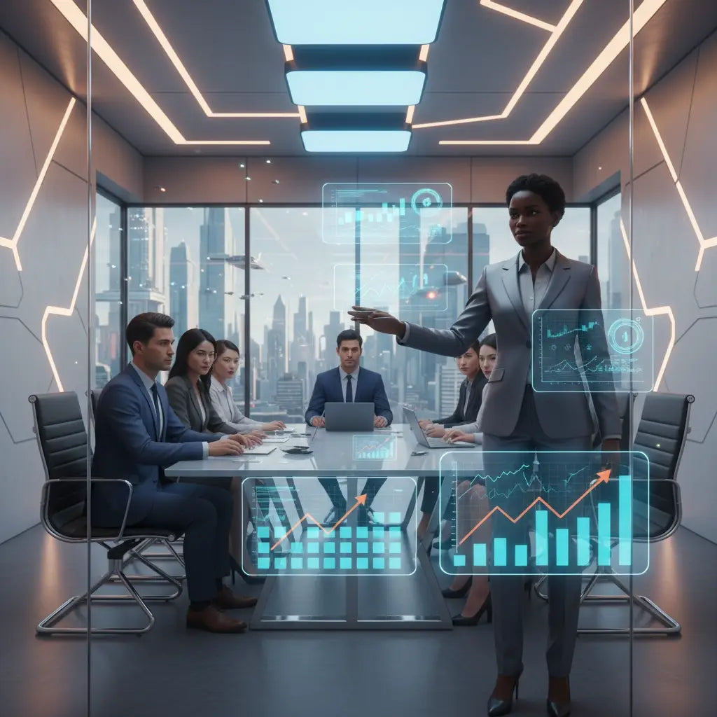 Holographic business presentation with Avodah Dynamics for sustainable success and biblical wisdom