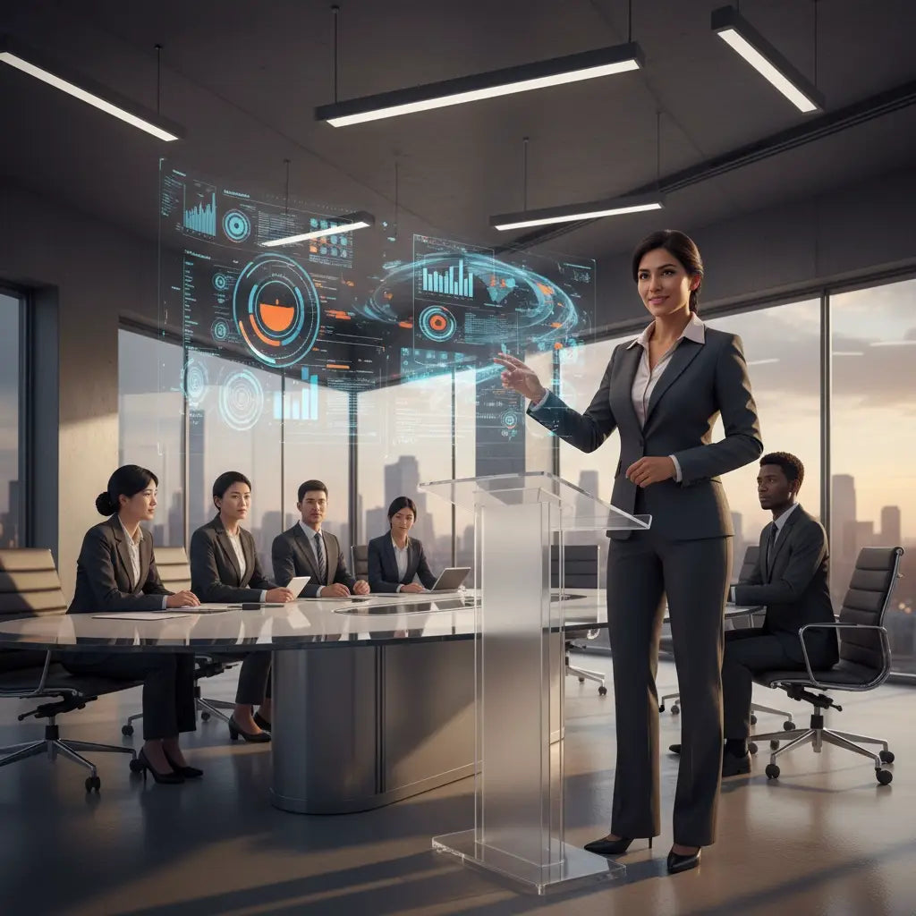 Clear acrylic podium for Christian leaders with leadership integrity by Avodah Dynamics