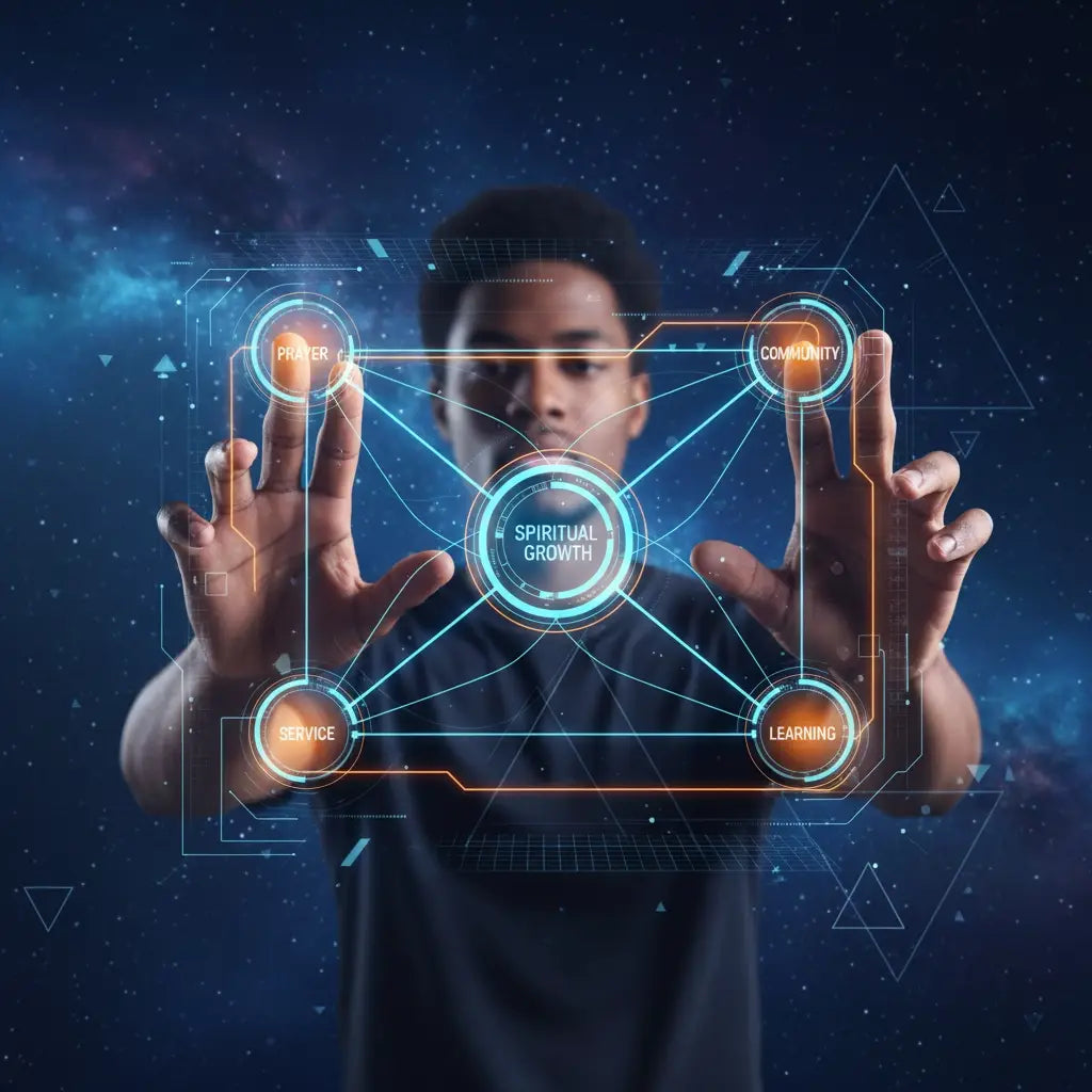 Holographic interface for christian coaching and spiritual growth