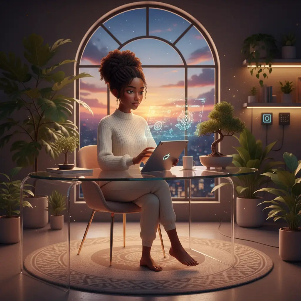 Sleek white laptop for faith-based productivity and morning habits