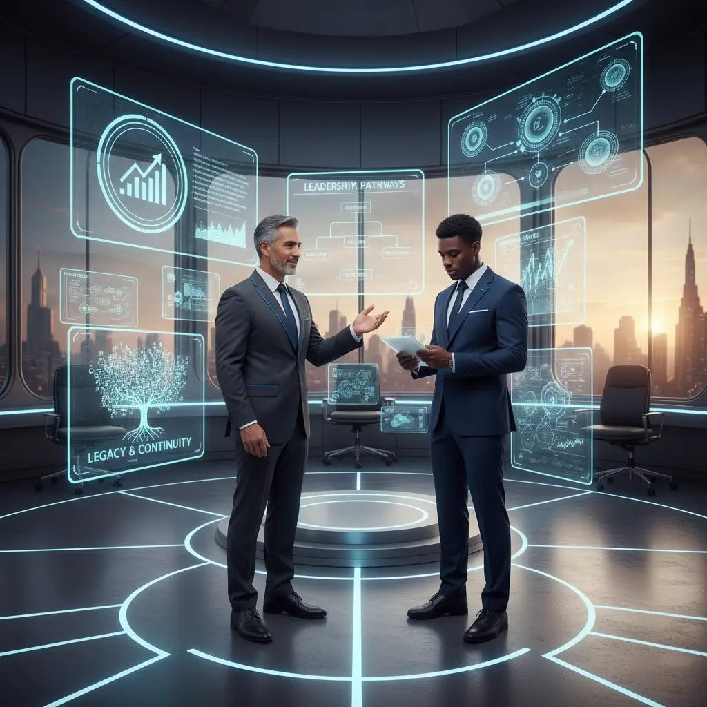 Avodah Dynamics black leather suit jacket with gold buttons for Christian leaders integrity