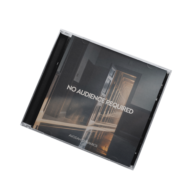 NO AUDIENCE REQUIRED -CD +Digital Download+Ebook