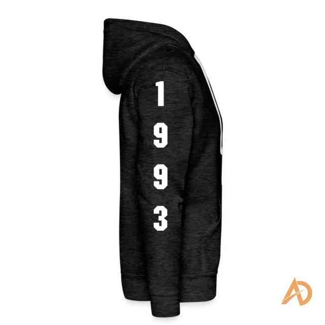 Black Ambition Statement Hoodie by Hustle Culture featuring the number 1 design