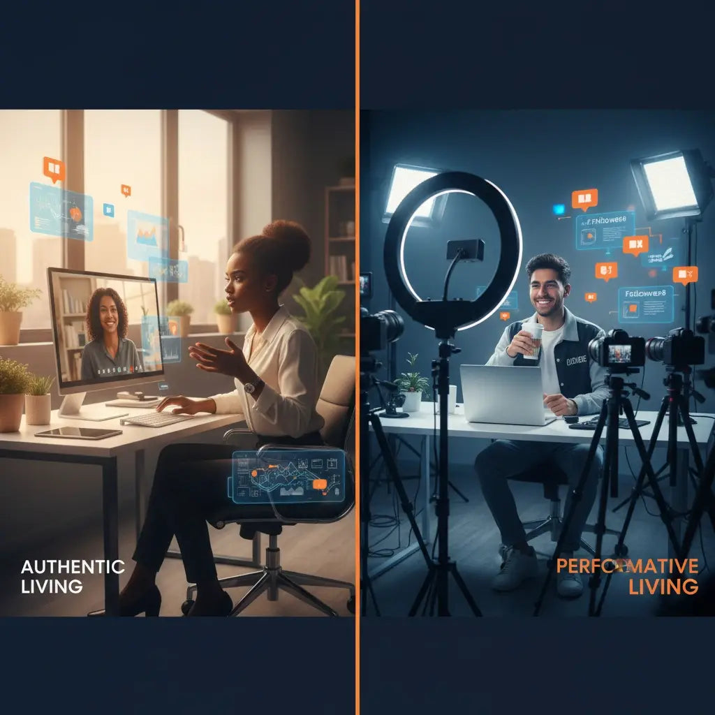 Sleek black Apple laptop in Christian lifestyle brand article