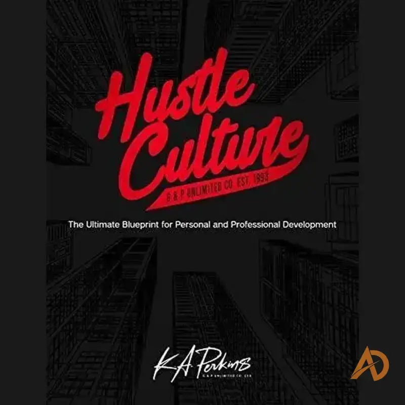 Book cover with black background and red cursive text for Avodah Dynamics professional development