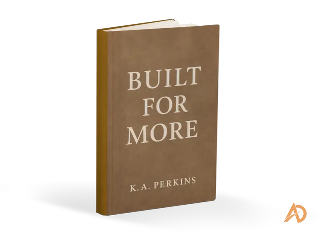 Brown leather religious book cover for Built for More on purpose-driven leadership